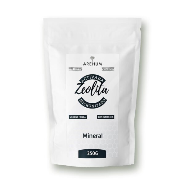 Zeólita Clinoptilolita Premium 250g – 100% Pura, Natural e Vegana - AREHUM