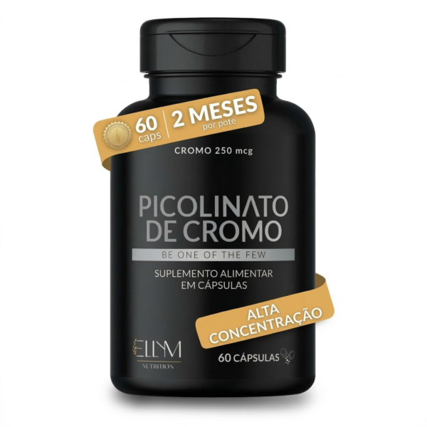 Picolinato De Cromo 250mcg