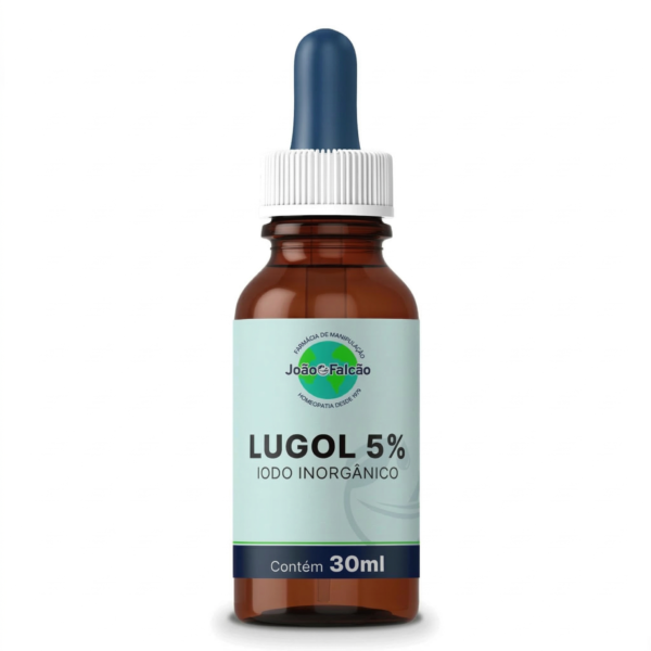 Lugol 5% Iodo Inorgânico 30mL